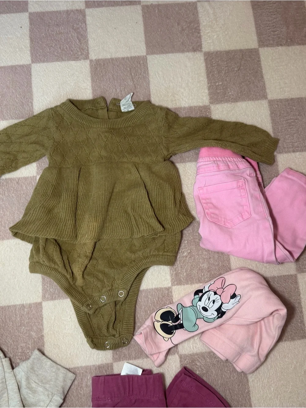 Girls 12M Fall & Winter Clothing Bundle – 9 Pieces